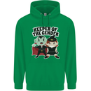 New Baby Gender Witch or Vampire Pregnancy Mens 80% Cotton Hoodie Irish Green