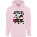 New Baby Gender Witch or Vampire Pregnancy Mens 80% Cotton Hoodie Light Pink