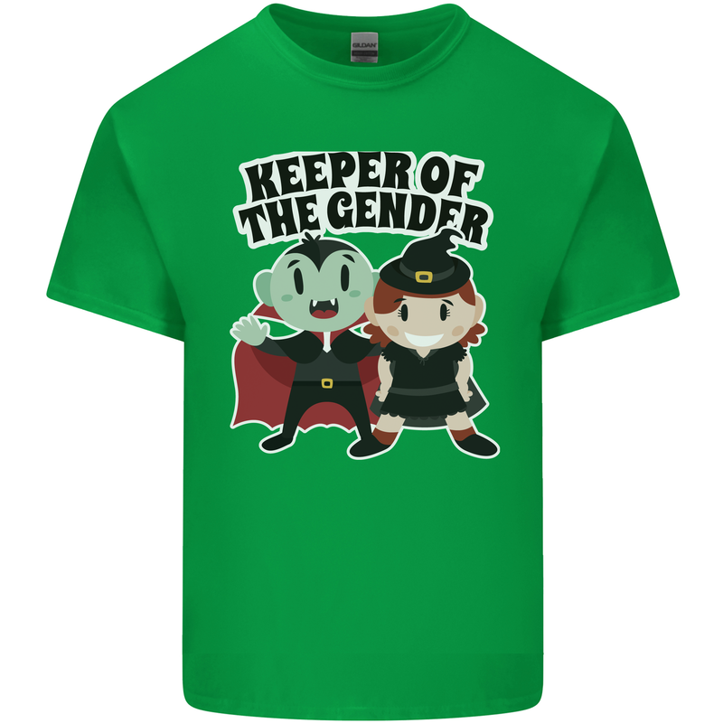 New Baby Gender Witch or Vampire Pregnancy Mens Cotton T-Shirt Tee Top Irish Green