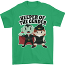 New Baby Gender Witch or Vampire Pregnancy Mens T-Shirt 100% Cotton Irish Green