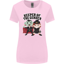 New Baby Gender Witch or Vampire Pregnancy Womens Wider Cut T-Shirt Light Pink