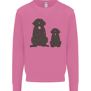 Newfoundland Dog With Puppy Mens Sweatshirt Jumper Azalea
