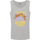 Nicer After Pilates Funny Yoga Dog Mens Vest Tank Top Sports Grey