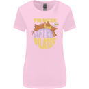 Nicer After Pilates Funny Yoga Dog Womens Wider Cut T-Shirt Light Pink