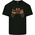 Ninja Joypad Joystick Video Games Gamer Gaming Mens Cotton T-Shirt Tee Top Black