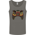 Ninja Joypad Joystick Video Games Gamer Gaming Mens Vest Tank Top Charcoal