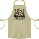 No Food Without Farmers Farming Cotton Apron 100% Organic Khaki