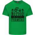 No Food Without Farmers Farming Kids T-Shirt Childrens Irish Green
