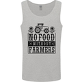 No Food Without Farmers Farming Mens Vest Tank Top Sports Grey