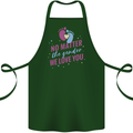 No Matter the Gender New Baby Pregnancy Pregnant Cotton Apron 100% Organic Forest Green