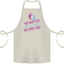 No Matter the Gender New Baby Pregnancy Pregnant Cotton Apron 100% Organic Natural