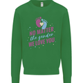 No Matter the Gender New Baby Pregnancy Pregnant Kids Sweatshirt Jumper Irish Green