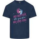 No Matter the Gender New Baby Pregnancy Pregnant Kids T-Shirt Childrens Navy Blue