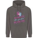 No Matter the Gender New Baby Pregnancy Pregnant Mens 80% Cotton Hoodie Charcoal