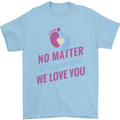 No Matter the Gender New Baby Pregnancy Pregnant Mens T-Shirt 100% Cotton Light Blue