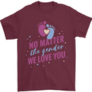 No Matter the Gender New Baby Pregnancy Pregnant Mens T-Shirt 100% Cotton Maroon