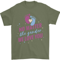 No Matter the Gender New Baby Pregnancy Pregnant Mens T-Shirt 100% Cotton Military Green