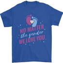 No Matter the Gender New Baby Pregnancy Pregnant Mens T-Shirt 100% Cotton Royal Blue