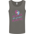 No Matter the Gender New Baby Pregnancy Pregnant Mens Vest Tank Top Charcoal
