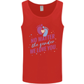 No Matter the Gender New Baby Pregnancy Pregnant Mens Vest Tank Top Red