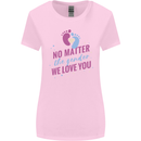No Matter the Gender New Baby Pregnancy Pregnant Womens Wider Cut T-Shirt Light Pink
