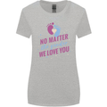 No Matter the Gender New Baby Pregnancy Pregnant Womens Wider Cut T-Shirt Sports Grey