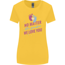 No Matter the Gender New Baby Pregnancy Pregnant Womens Wider Cut T-Shirt Yellow