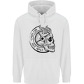 No Pain No Gain Devil Skull Gym Training Childrens Kids Hoodie White