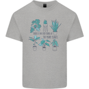 No Such Thing as Too Many Plants Funny Kids T-Shirt Childrens Sports Grey