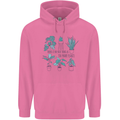 No Such Thing as Too Many Plants Funny Mens 80% Cotton Hoodie Azelea