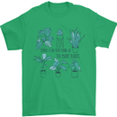 No Such Thing as Too Many Plants Funny Mens T-Shirt 100% Cotton Irish Green