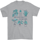 No Such Thing as Too Many Plants Funny Mens T-Shirt 100% Cotton Sports Grey