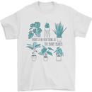 No Such Thing as Too Many Plants Funny Mens T-Shirt 100% Cotton White