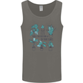 No Such Thing as Too Many Plants Funny Mens Vest Tank Top Charcoal