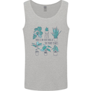 No Such Thing as Too Many Plants Funny Mens Vest Tank Top Sports Grey