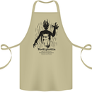 Noctiphobia Phobia of Night Halloween Cotton Apron 100% Organic Khaki