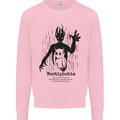 Noctiphobia Phobia of Night Halloween Kids Sweatshirt Jumper Light Pink
