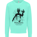 Noctiphobia Phobia of Night Halloween Kids Sweatshirt Jumper Peppermint