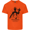 Noctiphobia Phobia of Night Halloween Kids T-Shirt Childrens Orange
