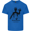 Noctiphobia Phobia of Night Halloween Kids T-Shirt Childrens Royal Blue