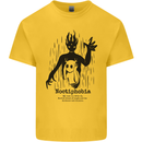 Noctiphobia Phobia of Night Halloween Kids T-Shirt Childrens Yellow