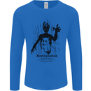 Noctiphobia Phobia of Night Halloween Mens Long Sleeve T-Shirt Royal Blue
