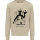 Noctiphobia Phobia of Night Halloween Mens Sweatshirt Jumper Sand