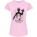 Noctiphobia Phobia of Night Halloween Womens Petite Cut T-Shirt Light Pink