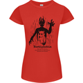 Noctiphobia Phobia of Night Halloween Womens Petite Cut T-Shirt Red