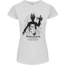 Noctiphobia Phobia of Night Halloween Womens Petite Cut T-Shirt White