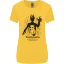 Noctiphobia Phobia of Night Halloween Womens Wider Cut T-Shirt Yellow