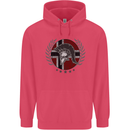 Norway Bodybuilding Flag Gym Training Spartan Childrens Kids Hoodie Heliconia