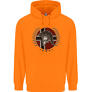 Norway Bodybuilding Flag Gym Training Spartan Childrens Kids Hoodie Orange