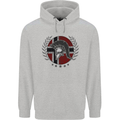 Norway Bodybuilding Flag Gym Training Spartan Childrens Kids Hoodie Sports Grey